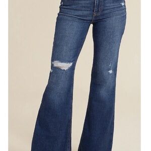 Classic Blue Wide Leg Jeans